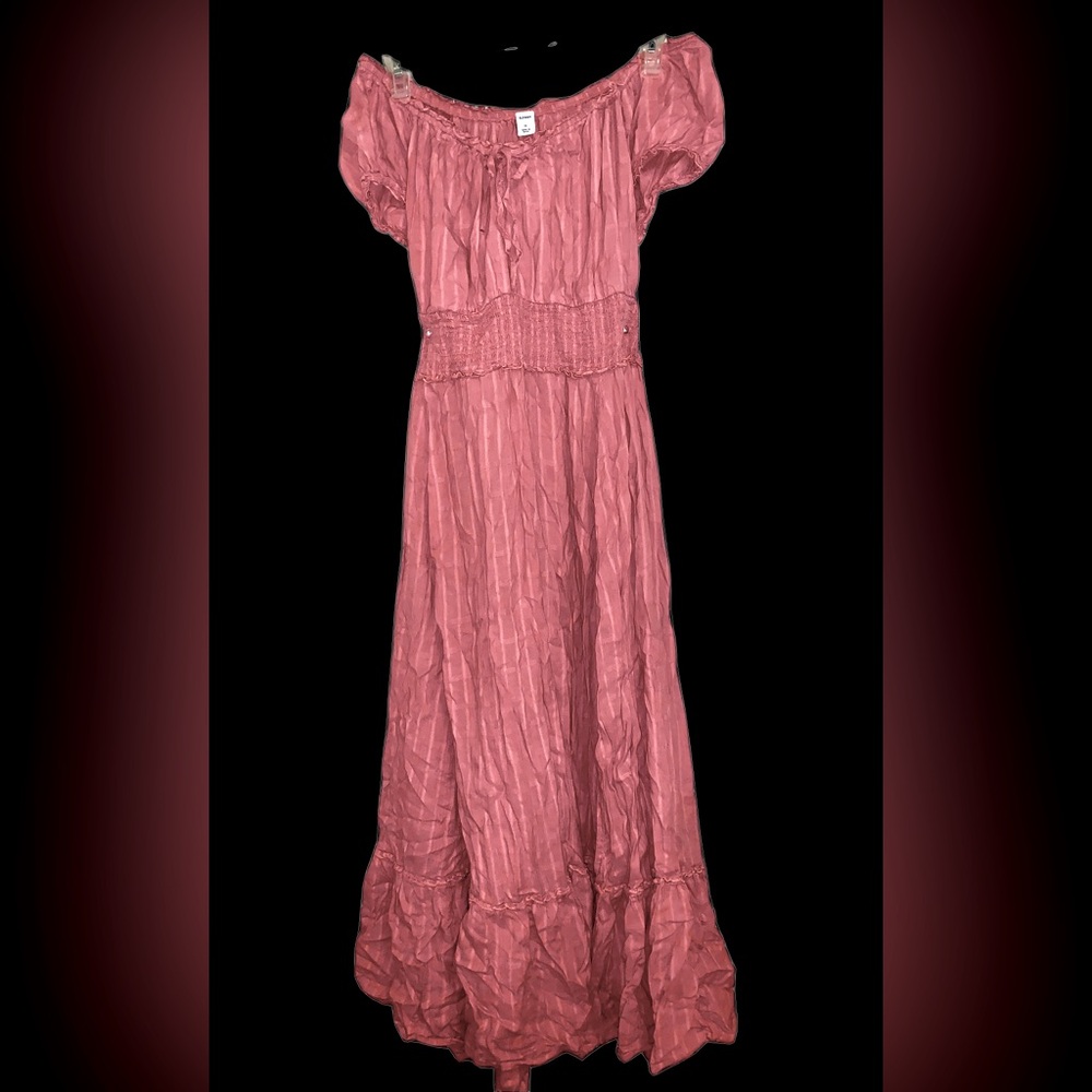 Old Navy Off Shoulder Maxi Dress